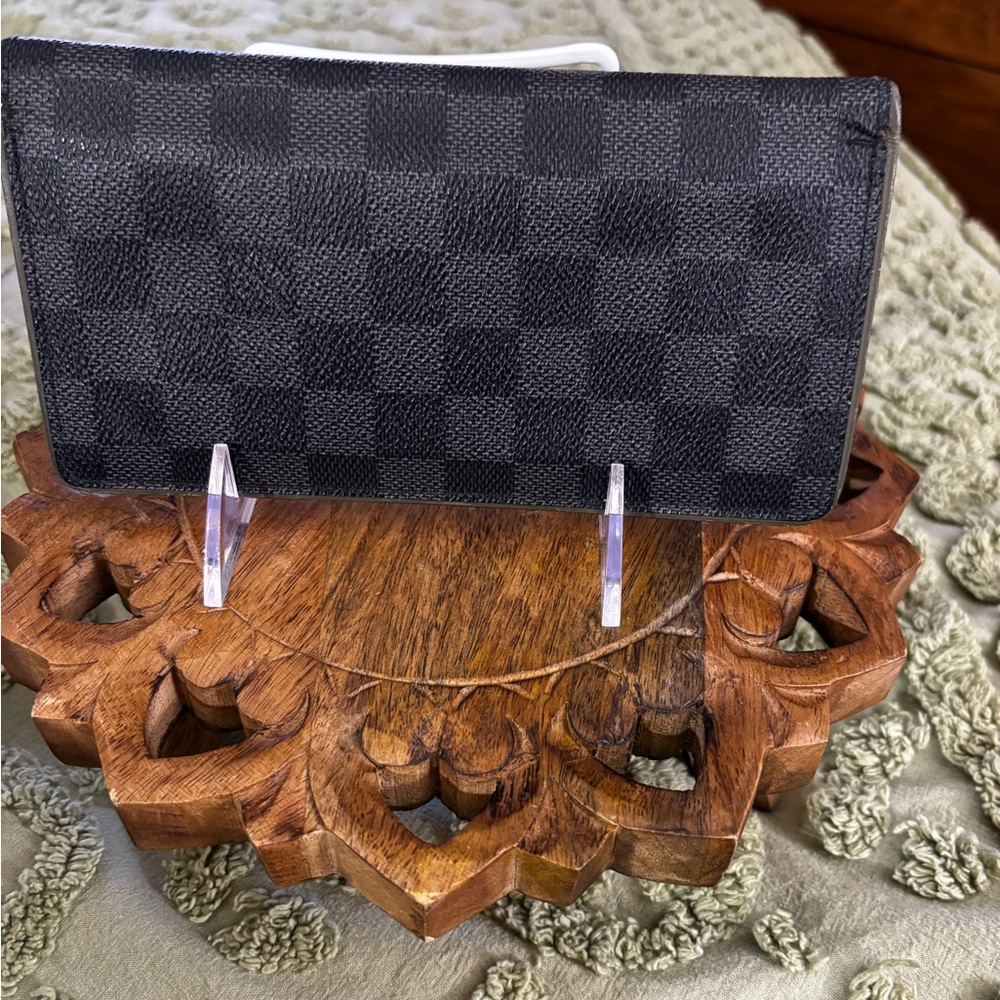Louis Vuitton Damien Graphite Brazza Wallet (often called the Brazza Wallet) - Picture 5 of 12